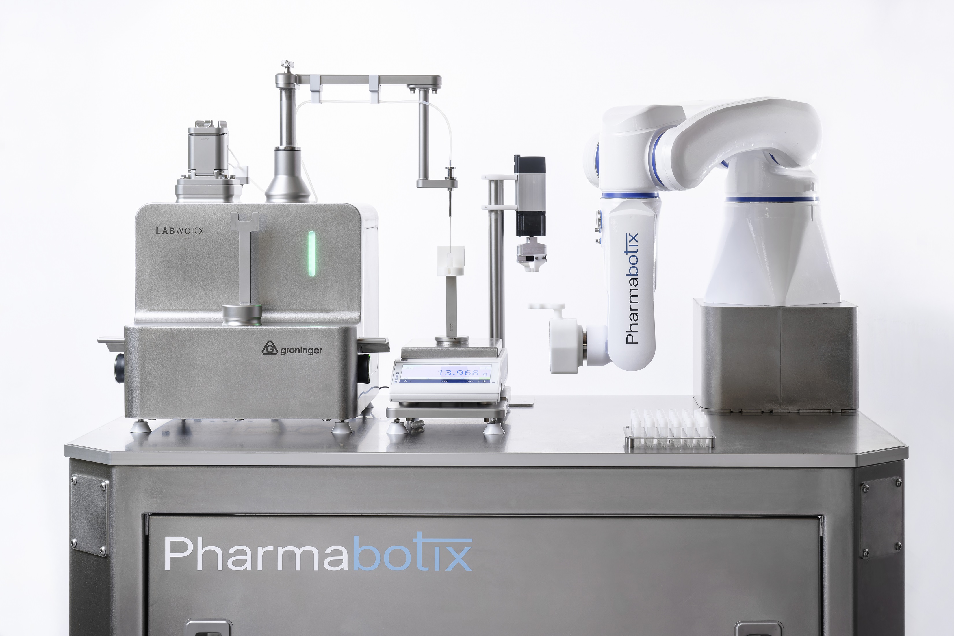 Pharmabotix uses Yaskawa's Motoman HD8 Hygienic Design Robot